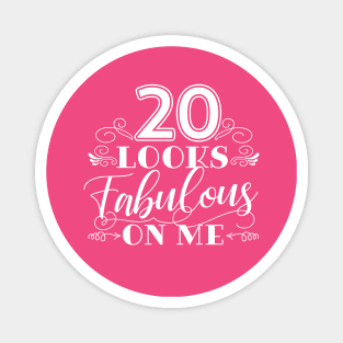 20 Looks Fabulous - Pink Magnet